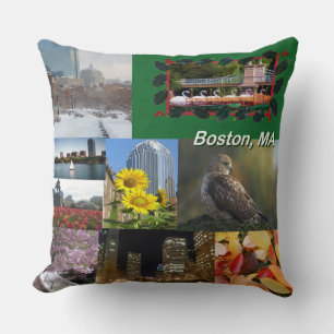 Boston, Massachusetts Kissen