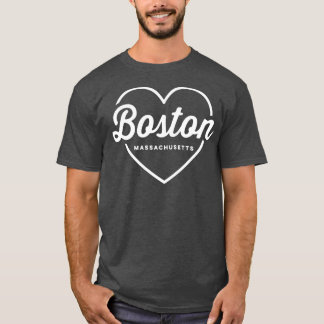 Boston Massachusetts Liebe T-Shirt