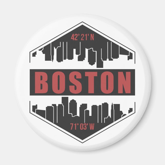 Boston Massachusetts Magnet (Vorne)