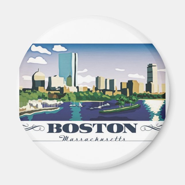 Boston, Massachusetts Magnet (Vorne)