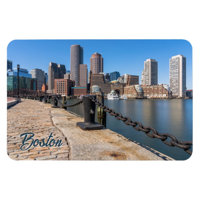 Boston Massachusetts Magnet (Horizontal)