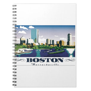 Boston, Massachusetts Notizblock