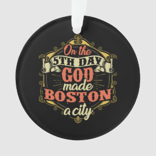 Boston Massachusetts Ornament