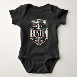 Boston Massachusetts Paul Revere Baby Strampler