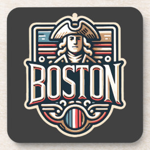 Boston Massachusetts Paul Revere Getränkeuntersetzer