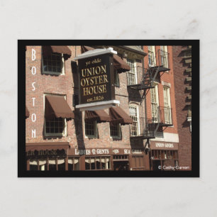 Boston, Massachusetts Postkarte