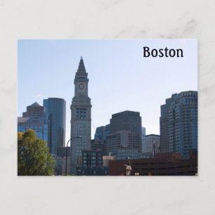 Boston Massachusetts Postkarte