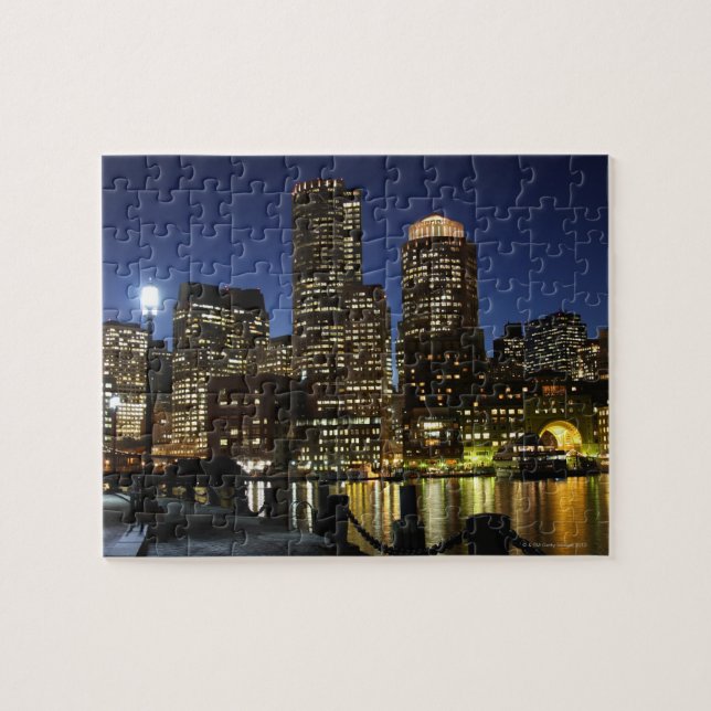 Boston, Massachusetts Skyline (Horizontal)