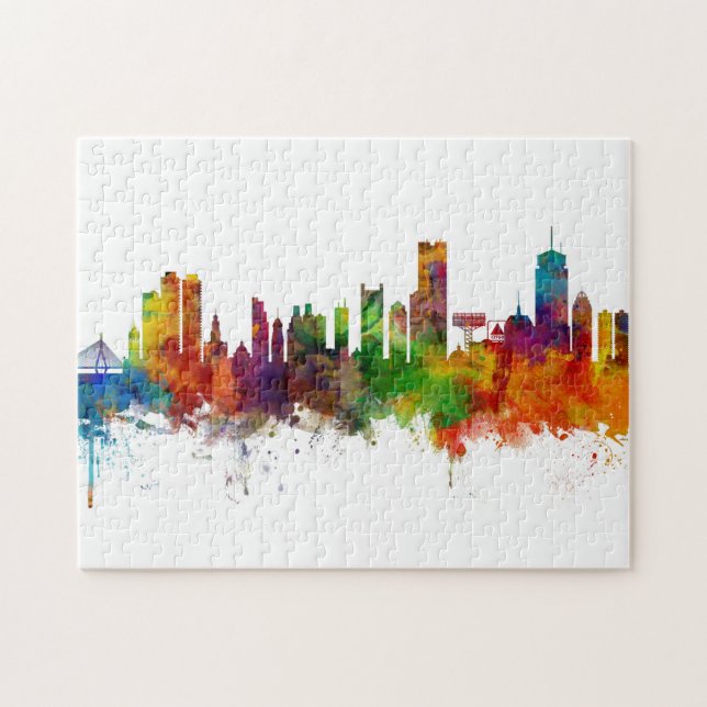 Boston Massachusetts Skyline (Horizontal)