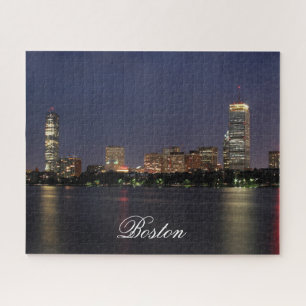 Boston Massachusetts Skyline Puzzle
