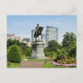 Boston Massachusetts Skyline - USA Postkarte