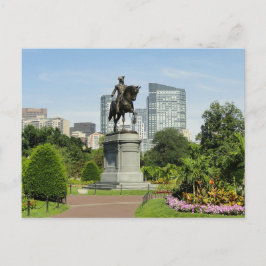Boston Massachusetts Skyline - USA Postkarte