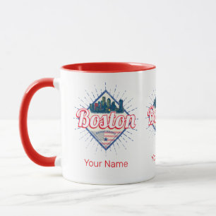 Boston Massachusetts United Staaten Vintag USA Tasse