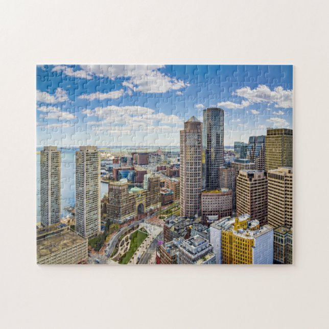 Boston Modern Gebäude Jigsaw Puzzle (Horizontal)