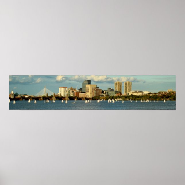 Boston Panorama Poster (Vorne)