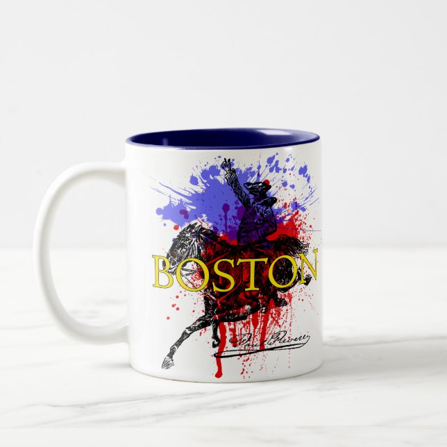 Boston Paul Revere Ringer Mug (Gauche)
