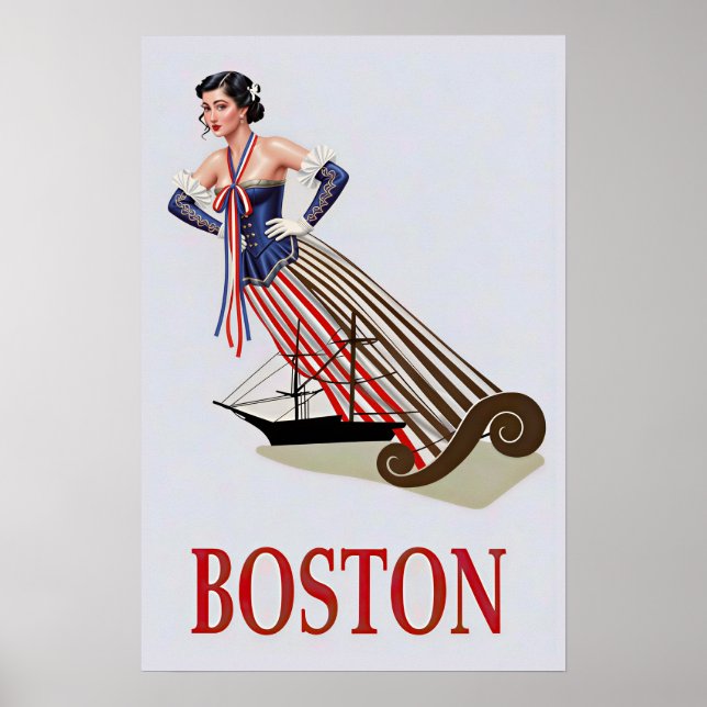 Boston Plakat (Vorne)