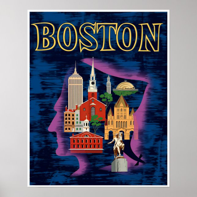 Boston Plakat (Vorne)
