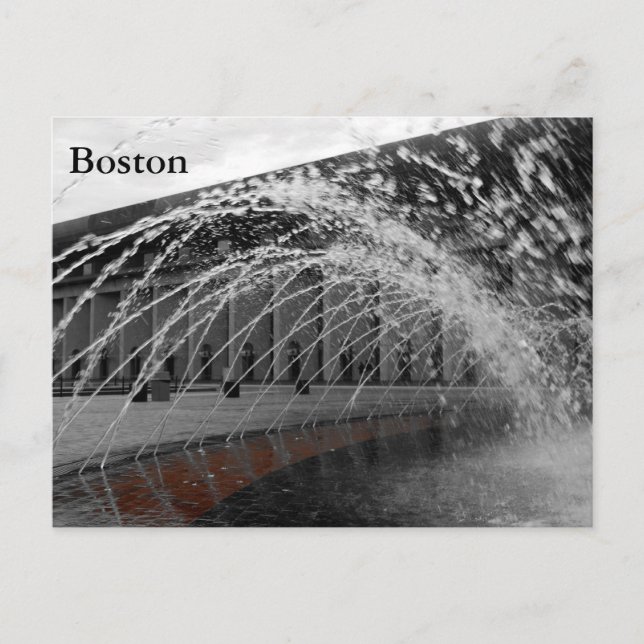 Boston Postcard Postkarte (Vorderseite)