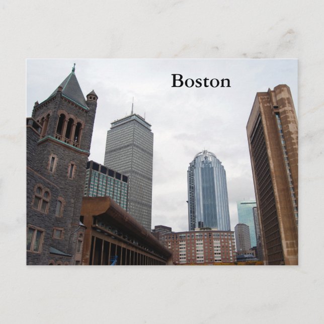 Boston Postkarte (Vorderseite)