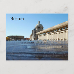 Boston Postkarte