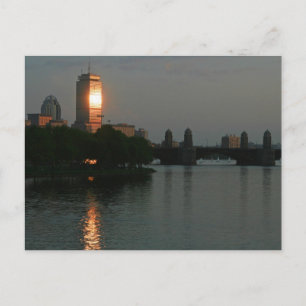 Boston Postkarte