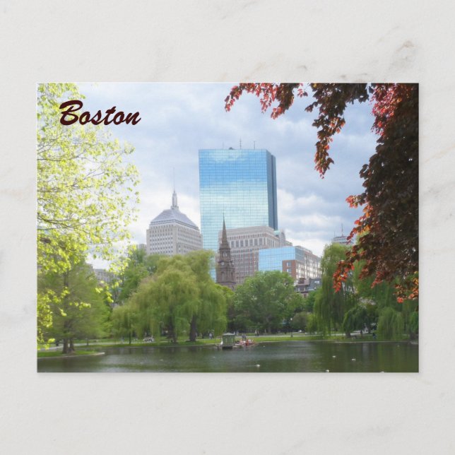 Boston Postkarte (Vorderseite)