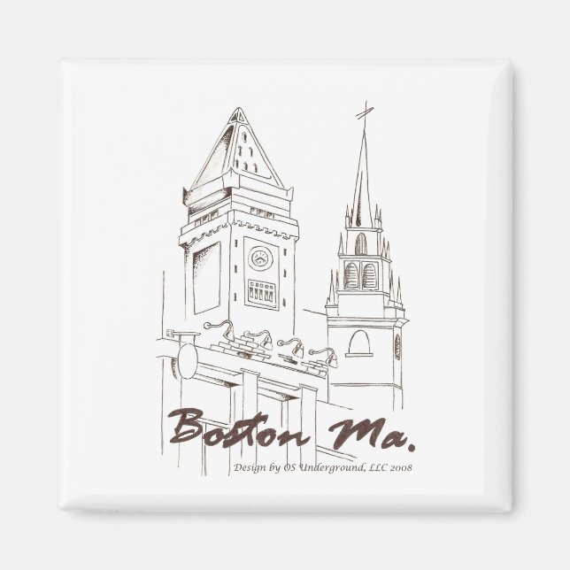 Boston Profiles Magnet (Vorne)