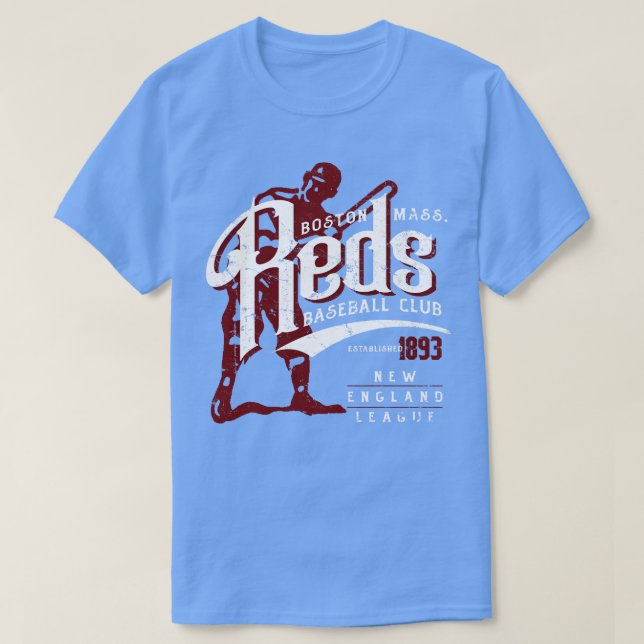 Boston Reds Baseball T-Shirt (Design vorne)