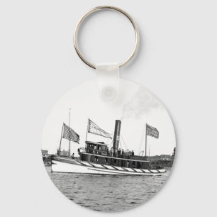 Boston-Schlepper: späte 1800s Schlüsselanhänger