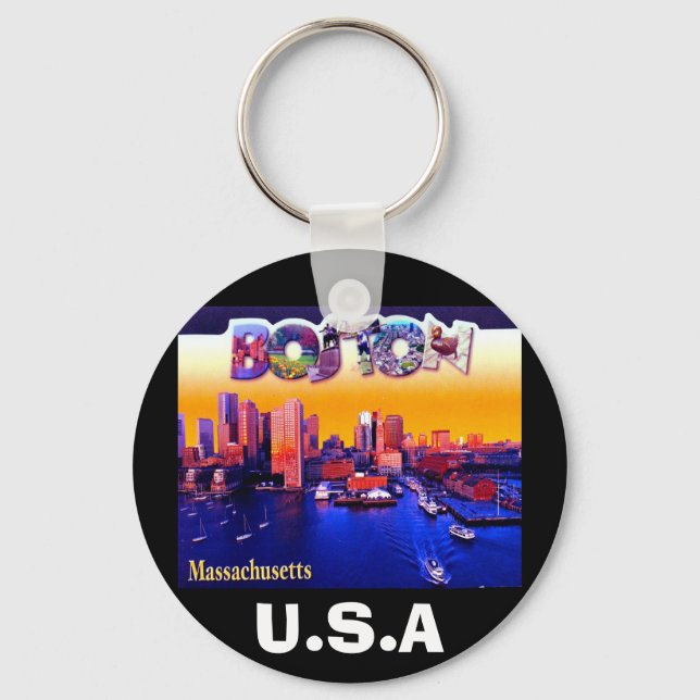 BOSTON SCHLÜSSELANHÄNGER (Vorderseite)