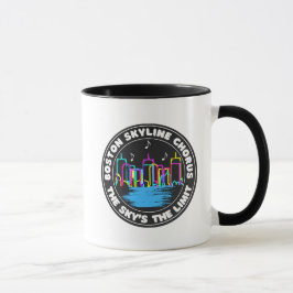 Boston Skyline Chorus Logo 11oz Tasse