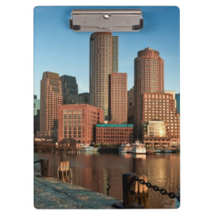 Boston-Skyline Klemmbrett