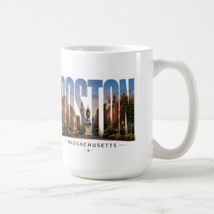 💙 Boston Skyline Moderne Stadtstyle 💙 Kaffeetasse