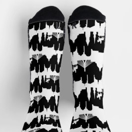 Boston Skyline Stripe Socken