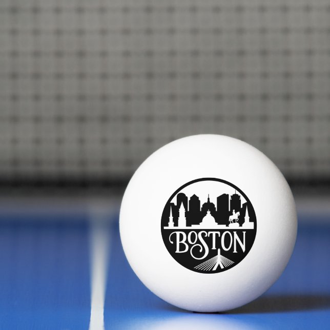 Boston Skyline Tischtennisball (Netto)