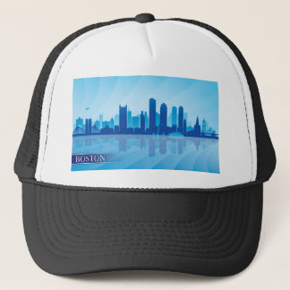 Boston Skyline Truckerkappe