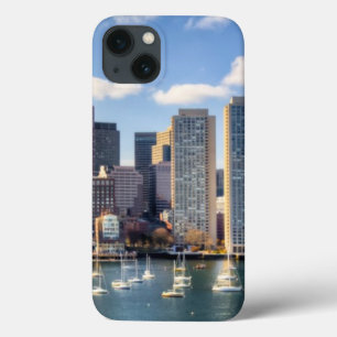Boston-Skyline von der Ufergegend Case-Mate iPhone Hülle