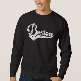 Boston  Souvenir Massachusetts Skyline Heimatstadt Sweatshirt