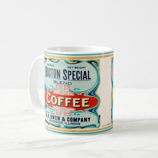 Boston Special Coffee Mug Kaffeetasse (Vorderseite Links)