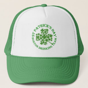Boston St Patrick's Getränketeam Truckerkappe