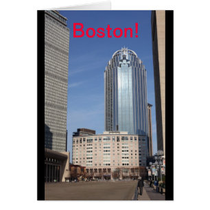 Boston-Stadtbild-Karte
