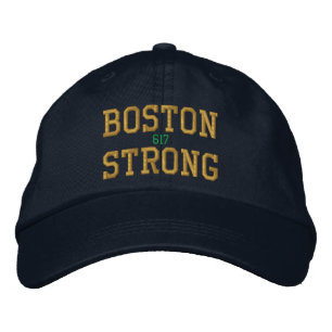 Boston stark bestickte kappe