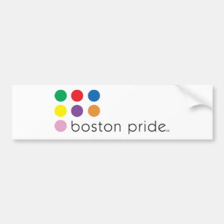 Boston-Stolz-Stoßdämpfer Autoaufkleber