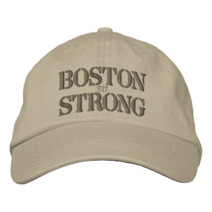 Boston Strong 617 Bestickte Baseballkappe