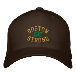 Boston Strong 617 Bestickte Baseballkappe