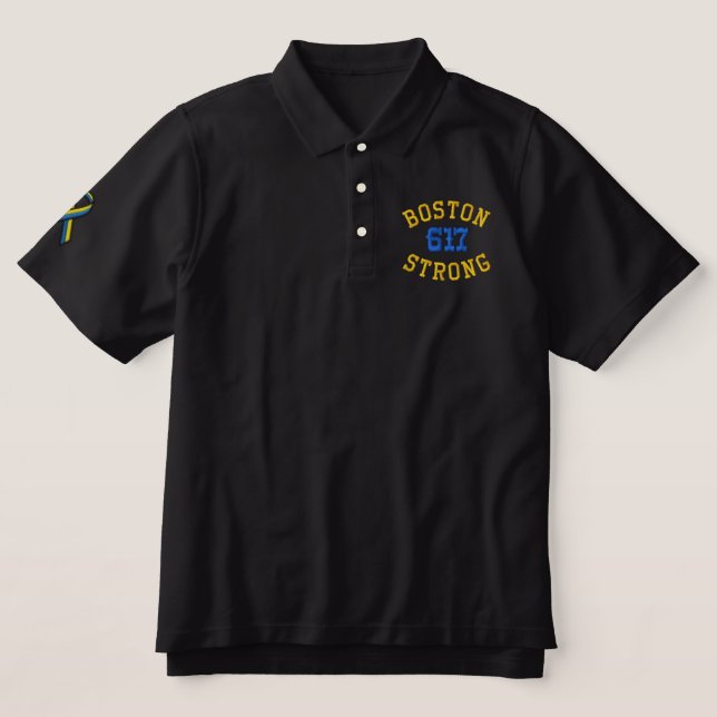 Boston Strong 617 Ribbon Edition (Design Vorderseite)
