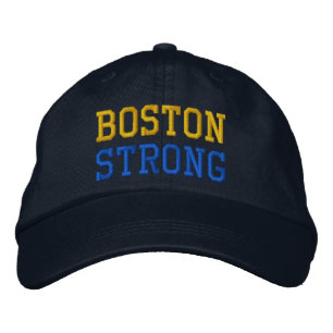 Boston Strong Bestickte Baseballkappe