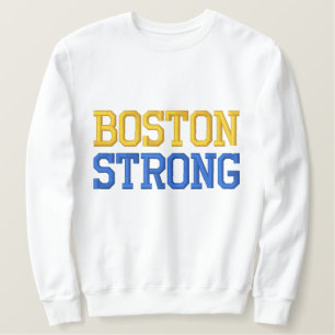 Boston Strong Besticktes Sweatshirt