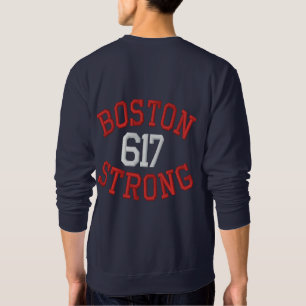 Boston Strong Besticktes Sweatshirt